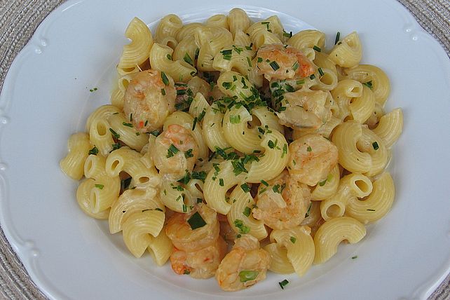 Nudeln in Krabben - Frühlingszwiebel - Sauce von sofa_king_cool| Chefkoch