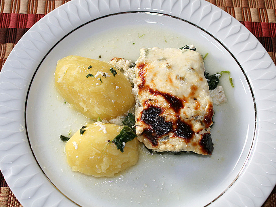 Fischfilet auf Spinatbett von Fanca| Chefkoch