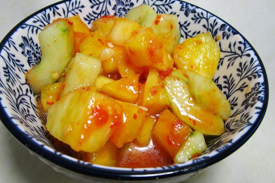 Ananas - Gurken - Salat