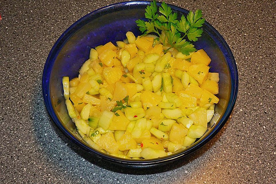 Ananas - Gurken - Salat