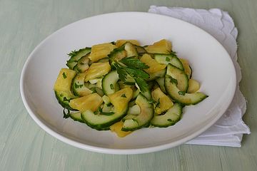 Ananas - Gurken - Salat