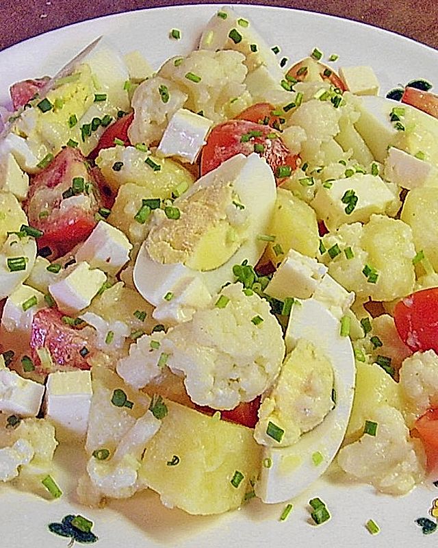 Kartoffel – Blumenkohl – Salat