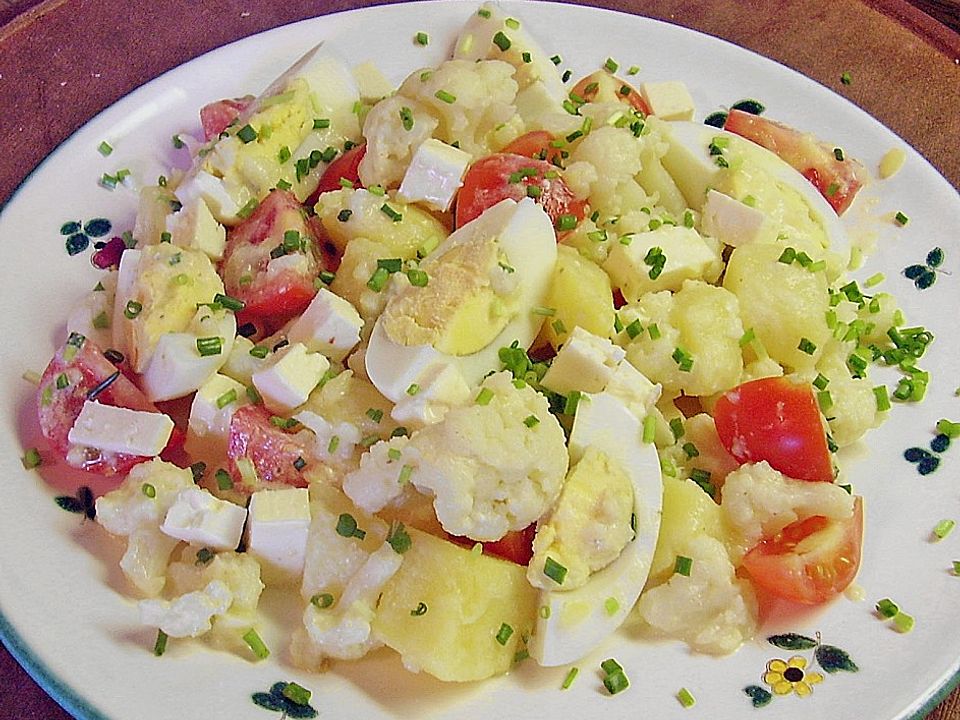 Kartoffel – Blumenkohl – Salat von mima53| Chefkoch