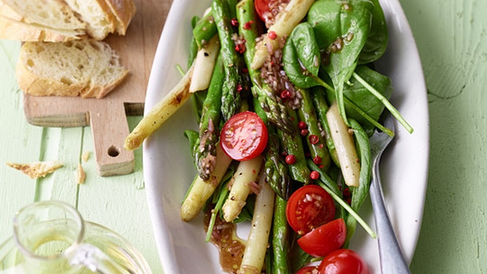 Spargel-Spinat-Salat von tini1707| Chefkoch