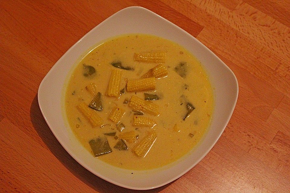 Zitronengras - Kokosmilch - Suppe