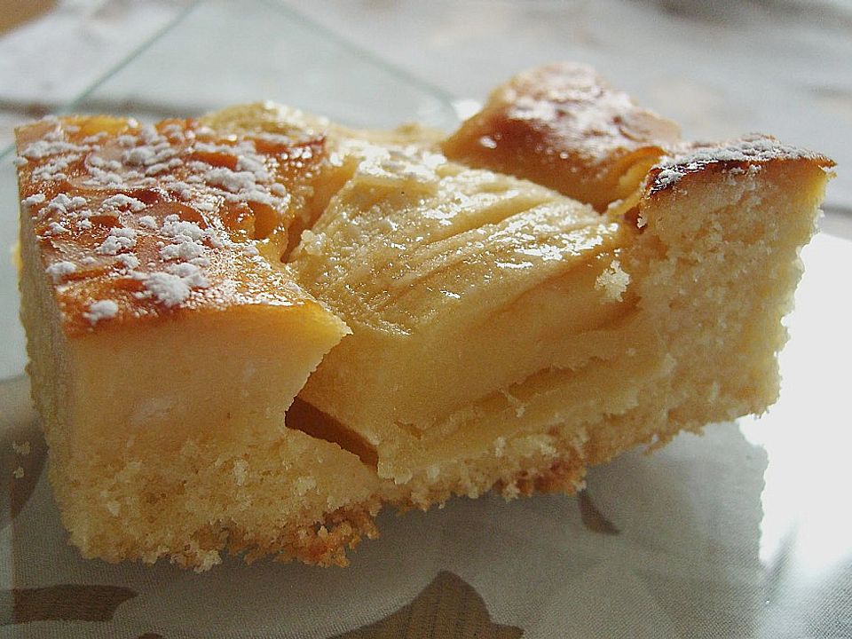 Apfel - Marzipan - Kuchen von angelika1m | Chefkoch