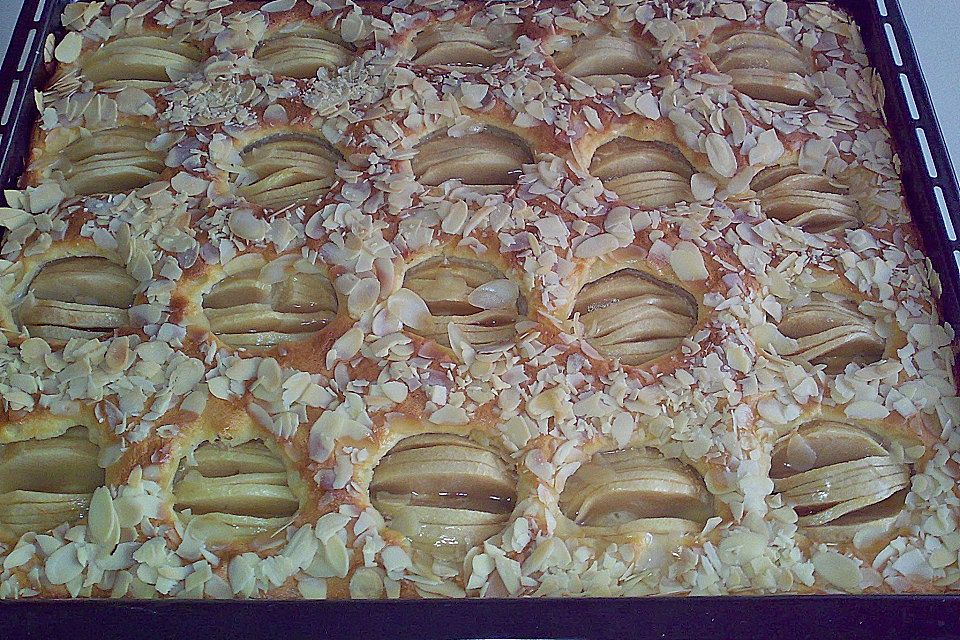 Apfel - Marzipan - Kuchen