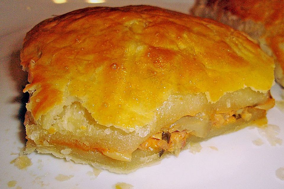 Blätterteigpastetchen mit Pilzen Blätterteigpastetchen mit Pilzen