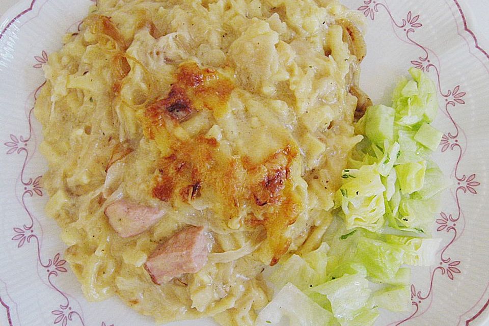 Sauerkraut-Auflauf Sauerkraut-Auflauf
