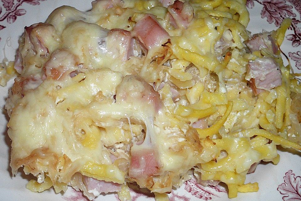 Sauerkraut-Auflauf Sauerkraut-Auflauf