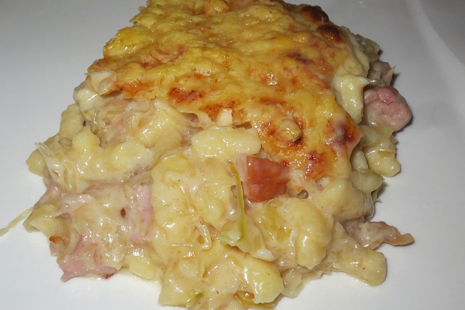 Sauerkraut-Auflauf Sauerkraut-Auflauf