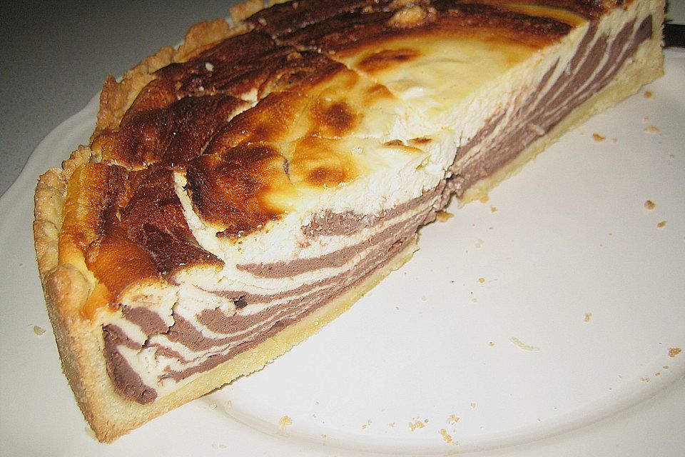 Marmorierter Käsekuchen