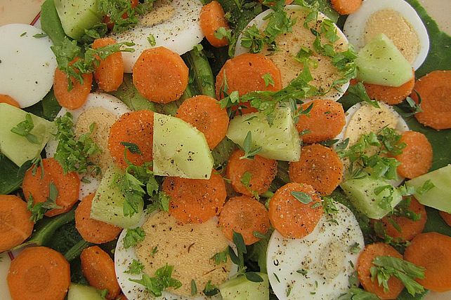 Gemüse - Salatteller| Chefkoch