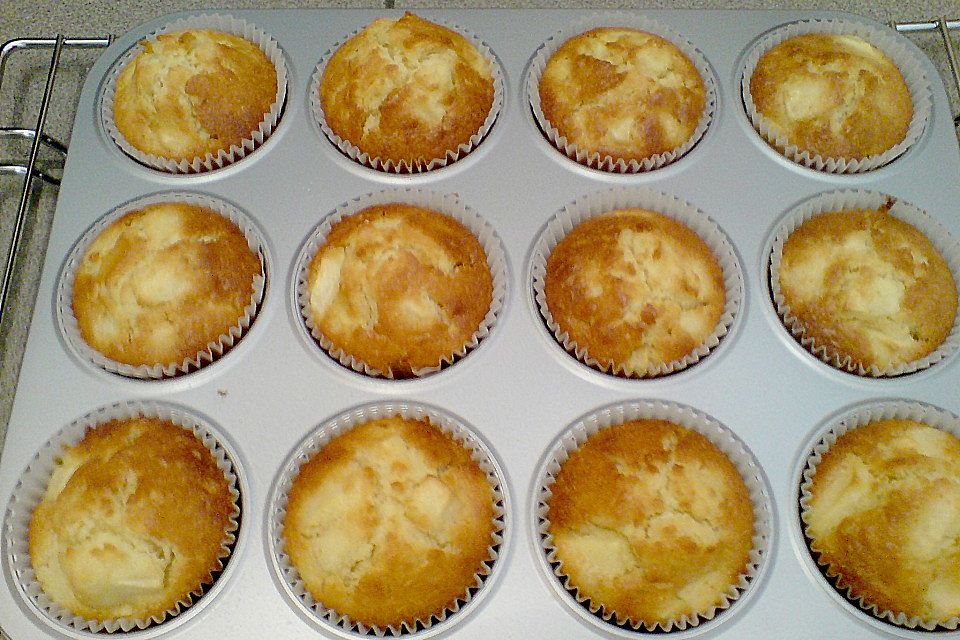 Apfel-Muffins