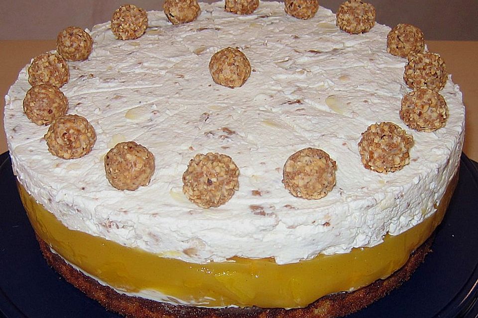 Pfirsich - Mandel - Torte