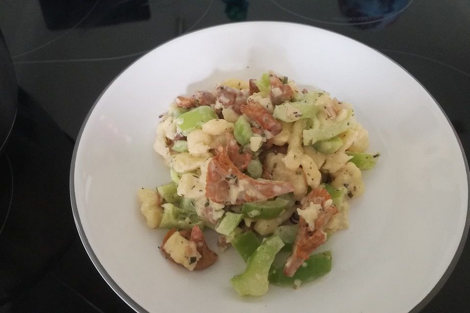 Pfifferling - Spätzle Pfanne