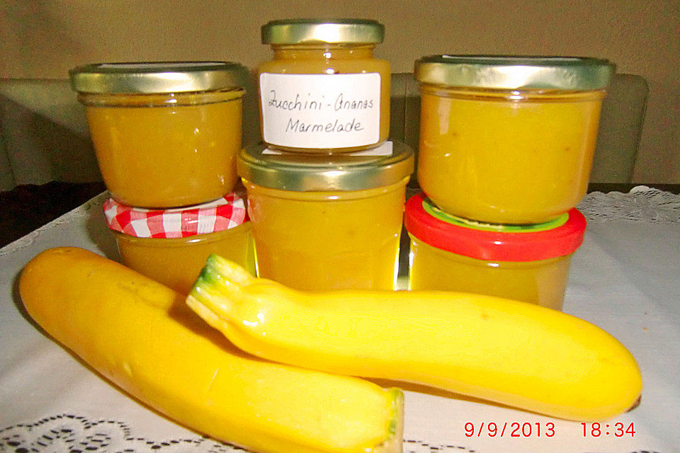 Zucchini - Ananas - Marmelade