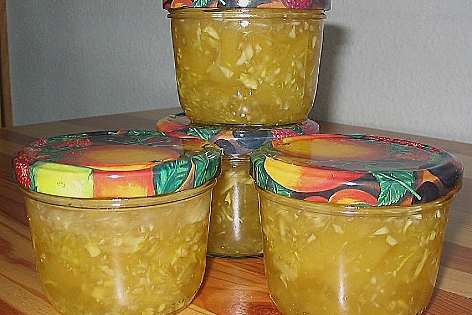 Zucchini - Ananas - Marmelade