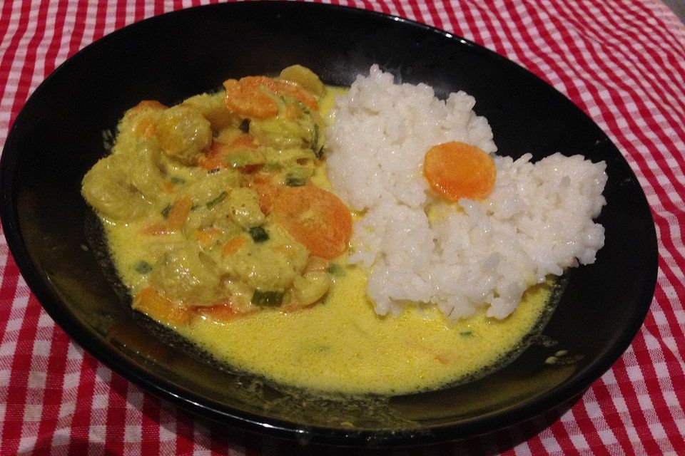 Bananen - Möhren - Curry