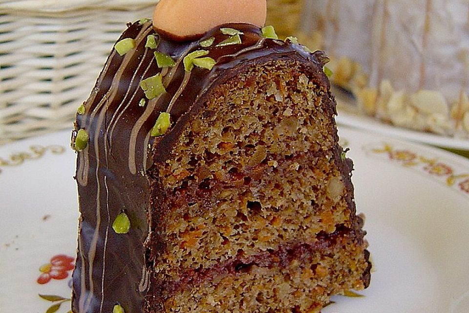 Nussiger Karottenkuchen Nussiger Karottenkuchen