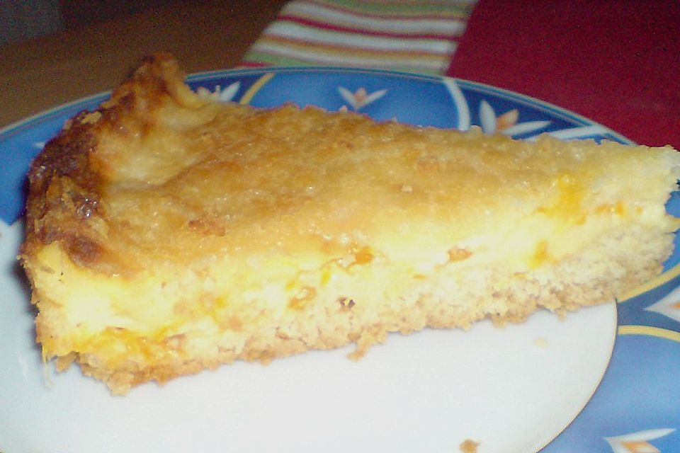 Streuselkuchen mit Mandarinen und Schmand