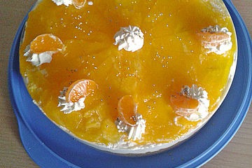 Schneller Mandarinen - Sahne - Kuchen von Charlez2 | Chefkoch