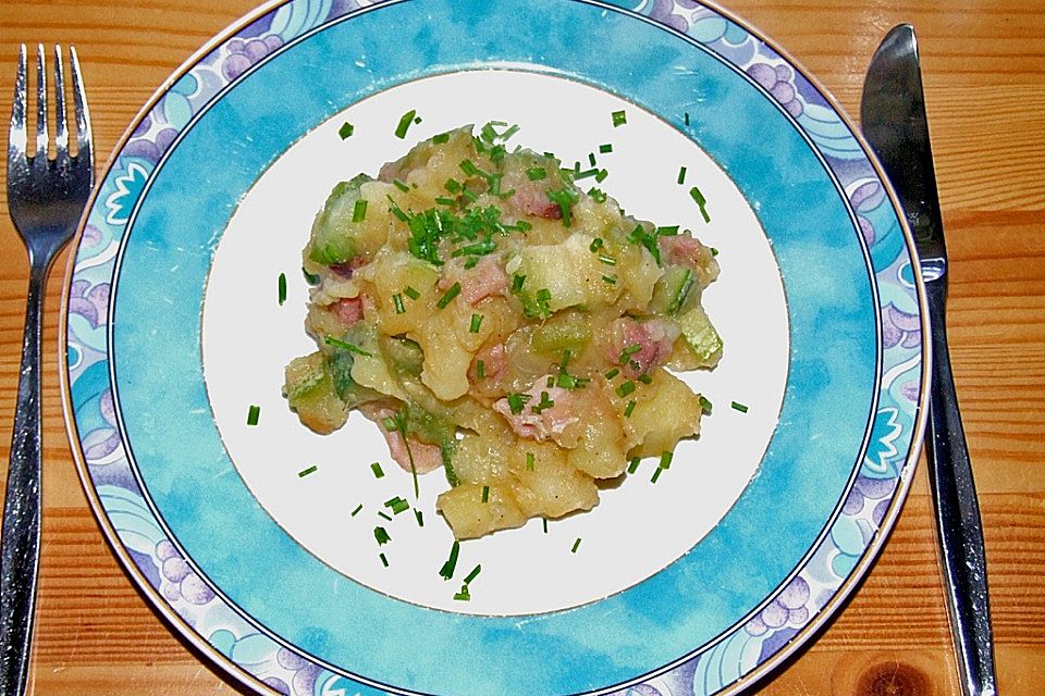 Zucchini - Erdäpfel - Pfanne