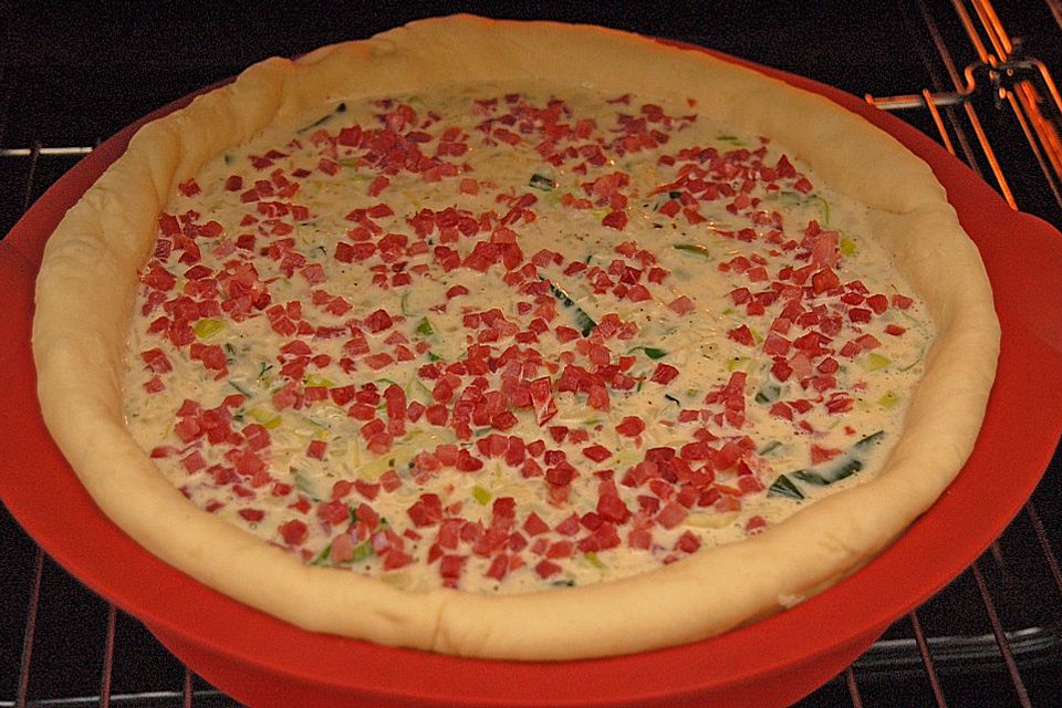 Deftiger Zwiebel - Lauch - Kuchen