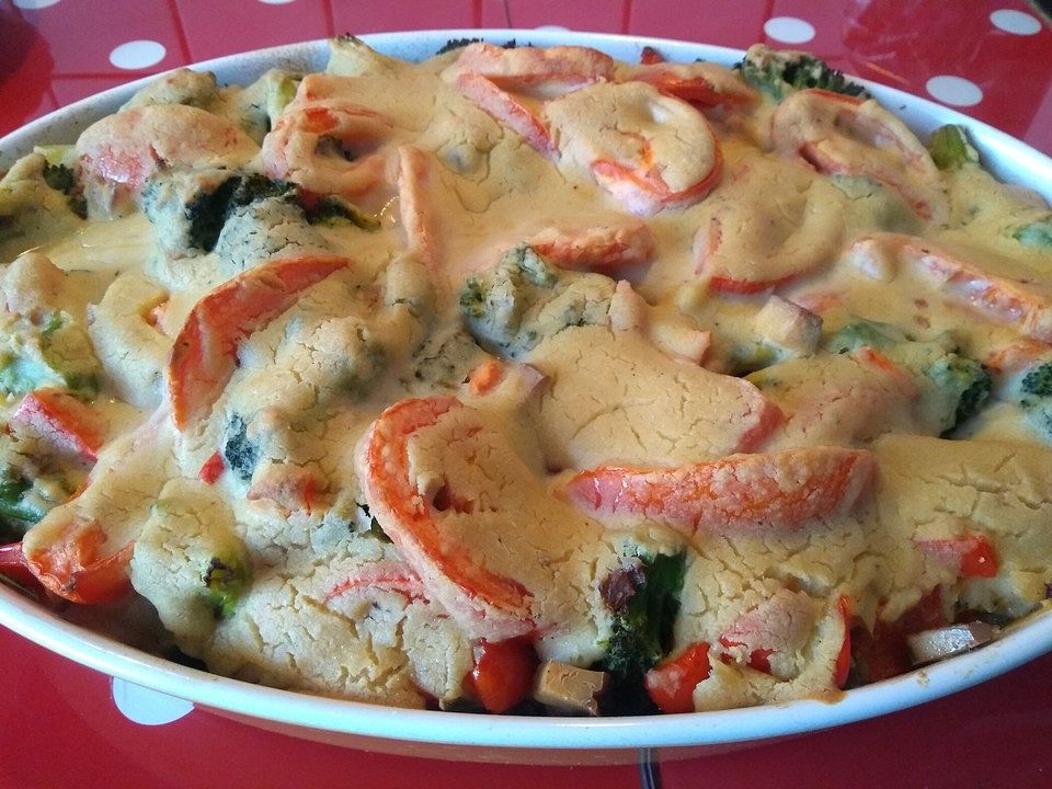 Veganer GemüseTofuAuflauf von Haustaube Chefkoch
