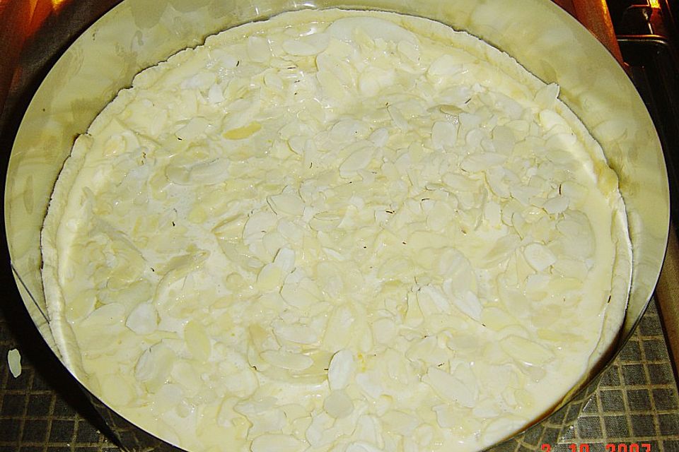 Birnenkuchen mit Vanilleguss