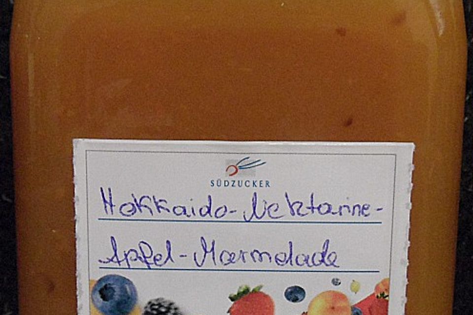 Kürbis - Äpfel - Nektarinen - Marmelade