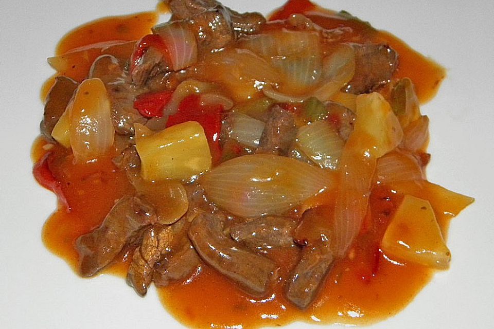 Chinesisch Süß - Sauer