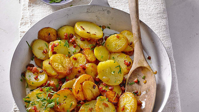 Kartoffeln Aus Der Pfanne