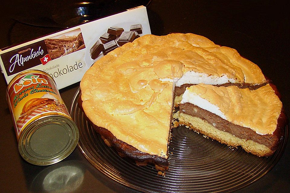 Kastanien - Schoko - Kuchen