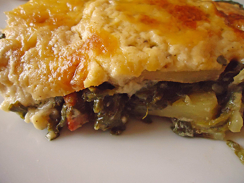 Spinat - Kartoffel - Gratin von goldi120| Chefkoch