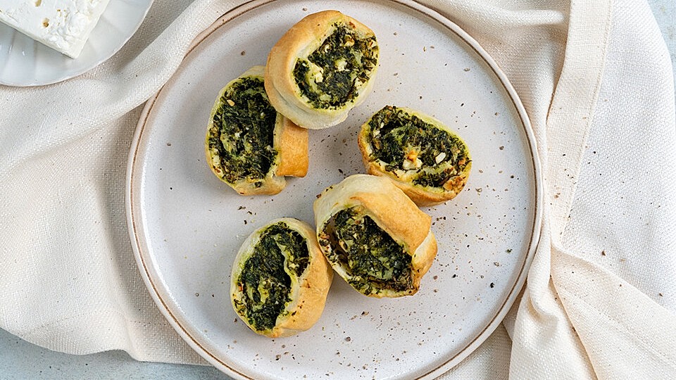Blätterteig-Spinat-Schnecken von xaara37