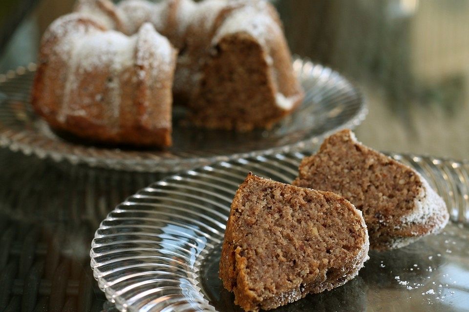 Haselnuss - Kastanien - Kuchen