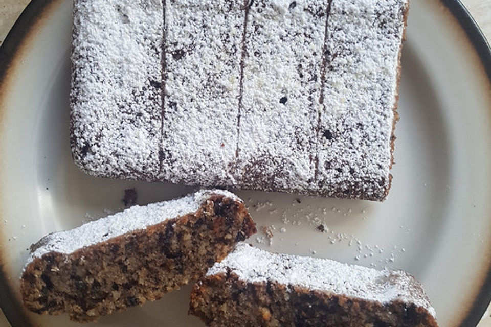 Haselnuss - Kastanien - Kuchen