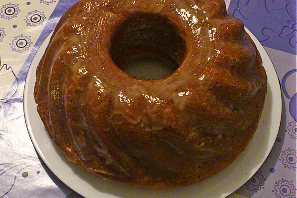 Kürbiskuchen mit Eierlikör