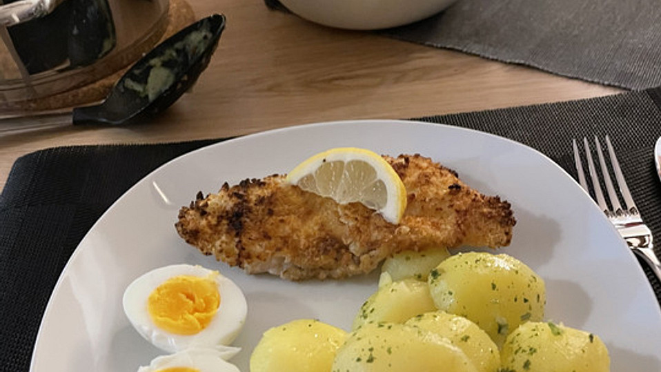 Panierte Rotbarschfilets von chandi