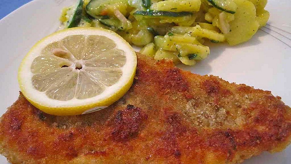 Panierte Rotbarschfilets von chandi
