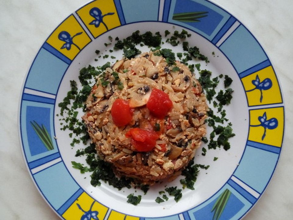 Champignon - Tomaten - Reis - Topf à la Ed von Ed_le_cuire| Chefkoch