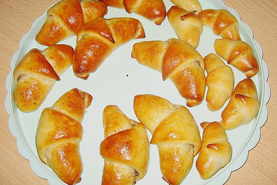 Gefüllte Hörnchen