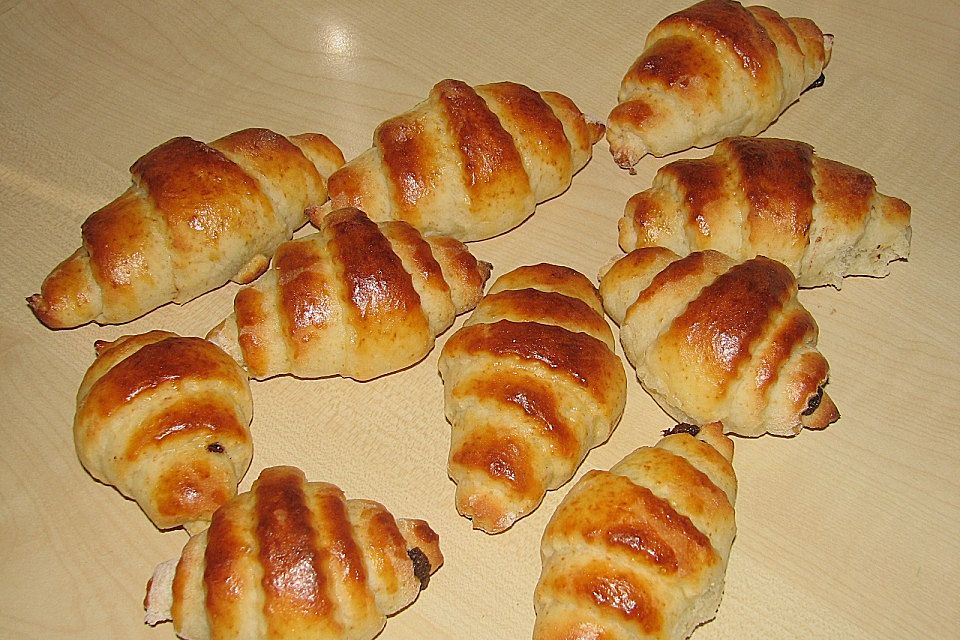 Gefüllte Hörnchen