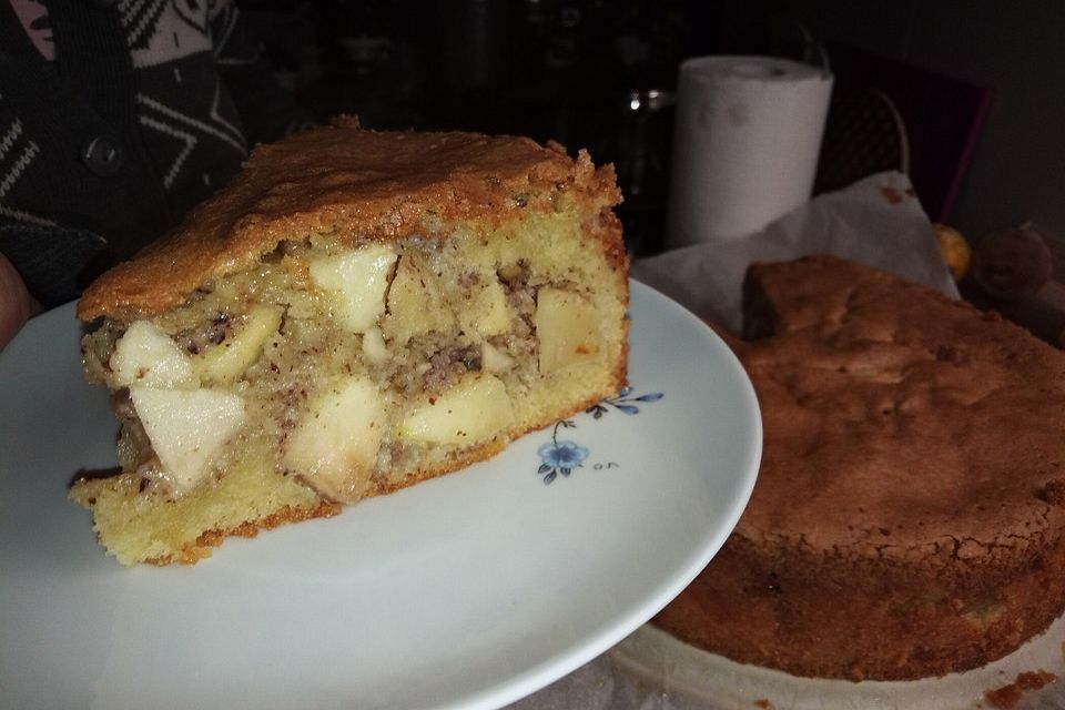 Apfel - Nuss Kuchen