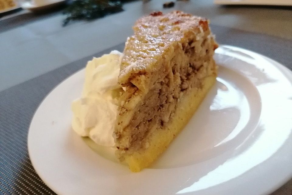 Apfel - Nuss Kuchen