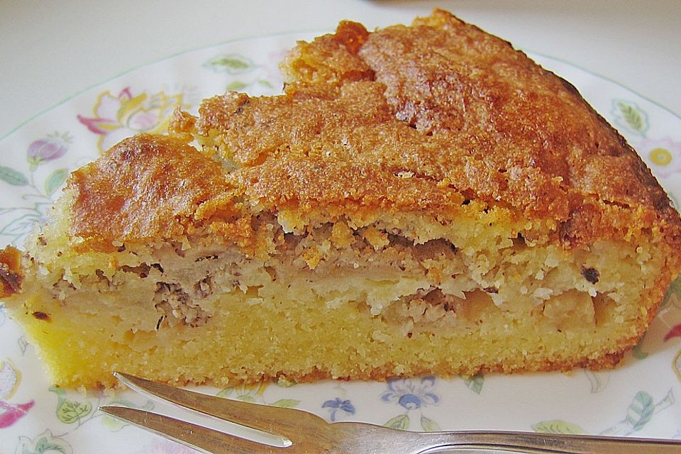 Apfel - Nuss Kuchen