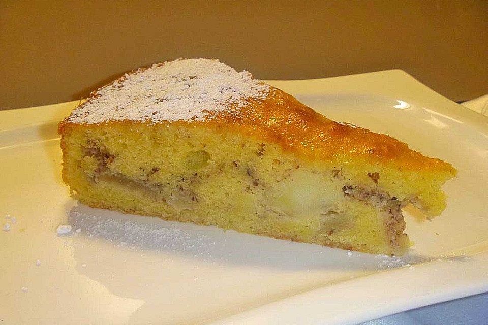 Apfel - Nuss Kuchen