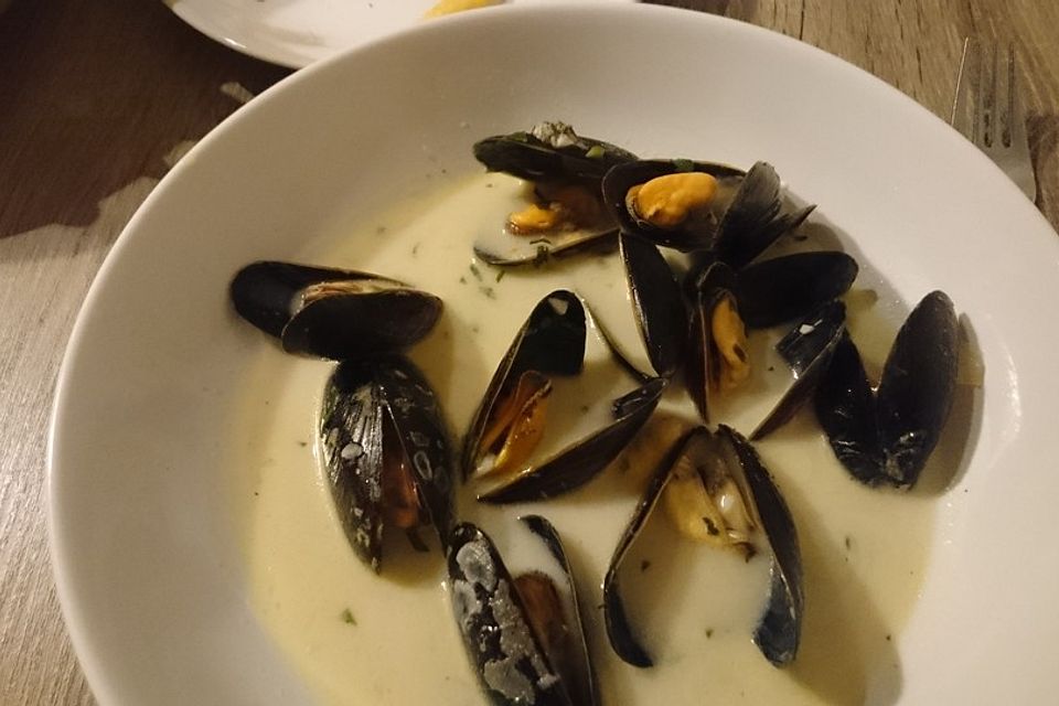 Moules à la malouine - Muscheln wie in Saint-Malo