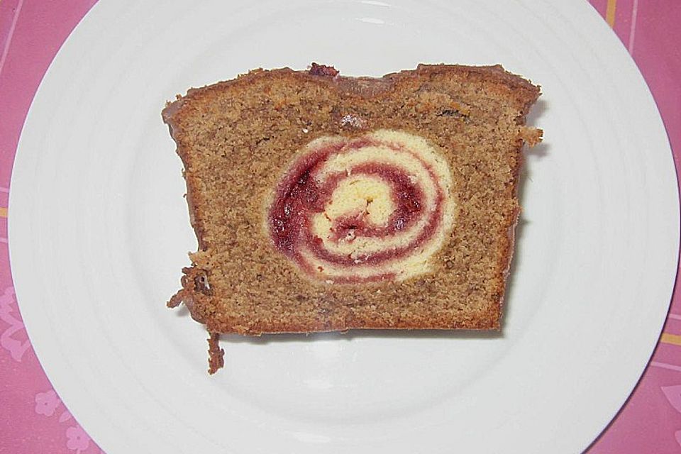 Rouladen - Schoko - Nusskuchen